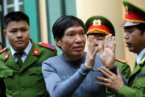 Dương Tự Trọng tại phiên Tòa sơ thẩm